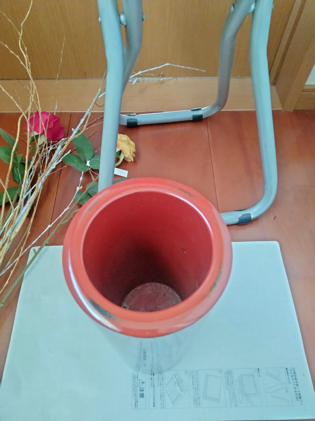 花瓶　フラワーベース　一輪挿し　使用済み　漆器　島安汎工芸製作所　創業大正5年の写真7枚目