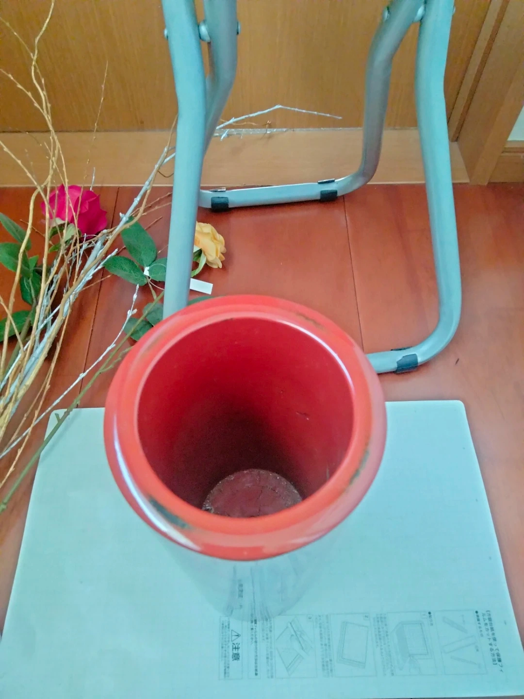 花瓶 フラワーベース 一輪挿し 使用済み 漆器 島安汎工芸製作所 創業大正5年の写真7枚目
