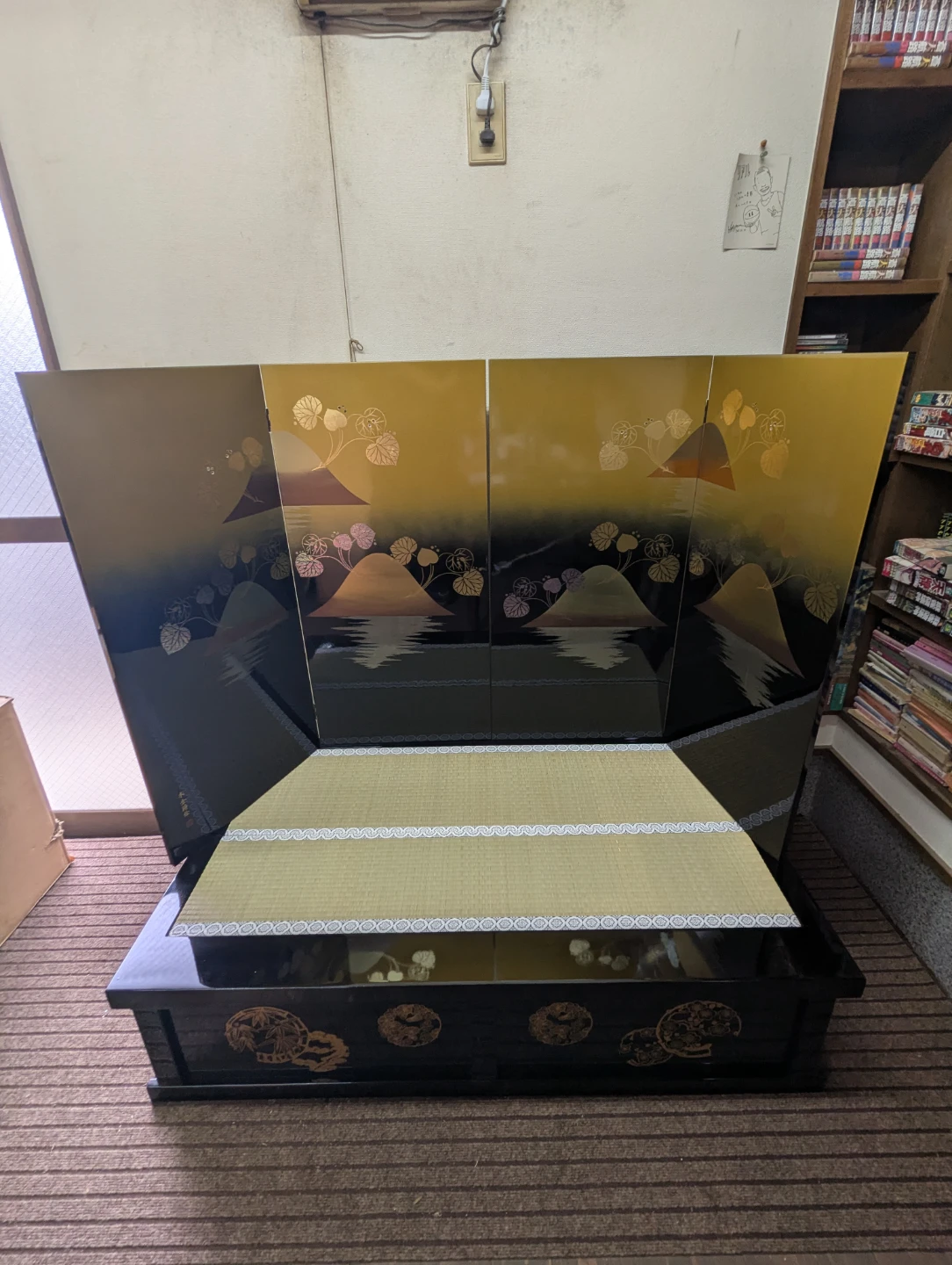 五月人形 鎧兜一式 屏風付き 0円 【遠方配送可】の写真8枚目