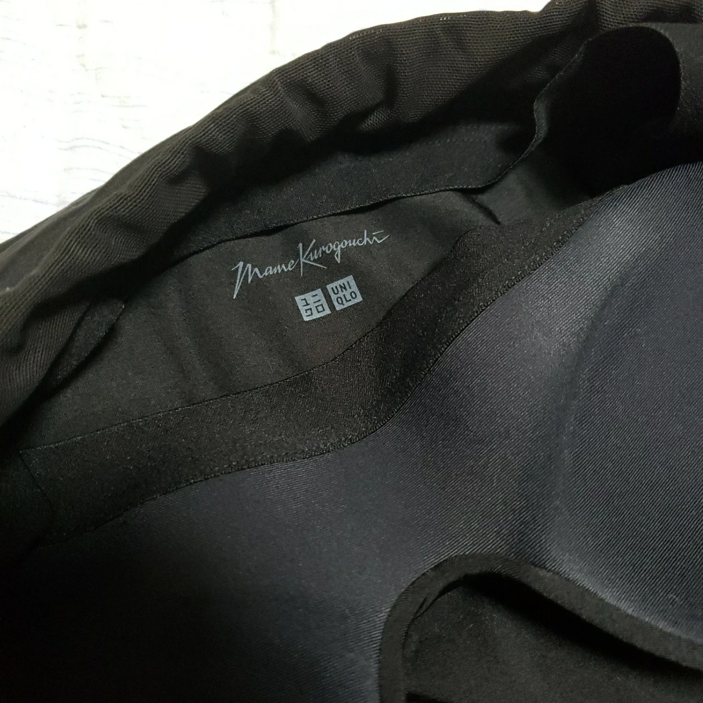 ユニクロ×マメクロゴウチ エアリズム ブラキャミソール S 黒 新品未使用の写真2枚目