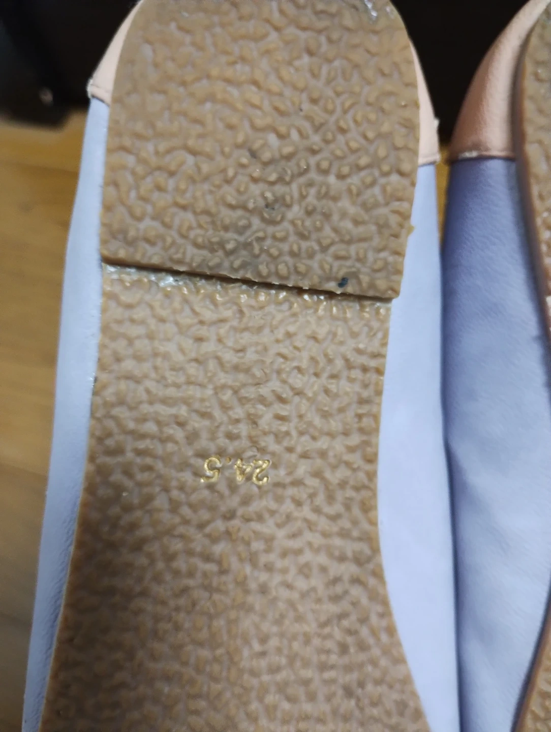 難あり ハニーサロン ミッキー★ディズニー ローファー 24.5cm 9月末処分予定お早めに!の写真6枚目