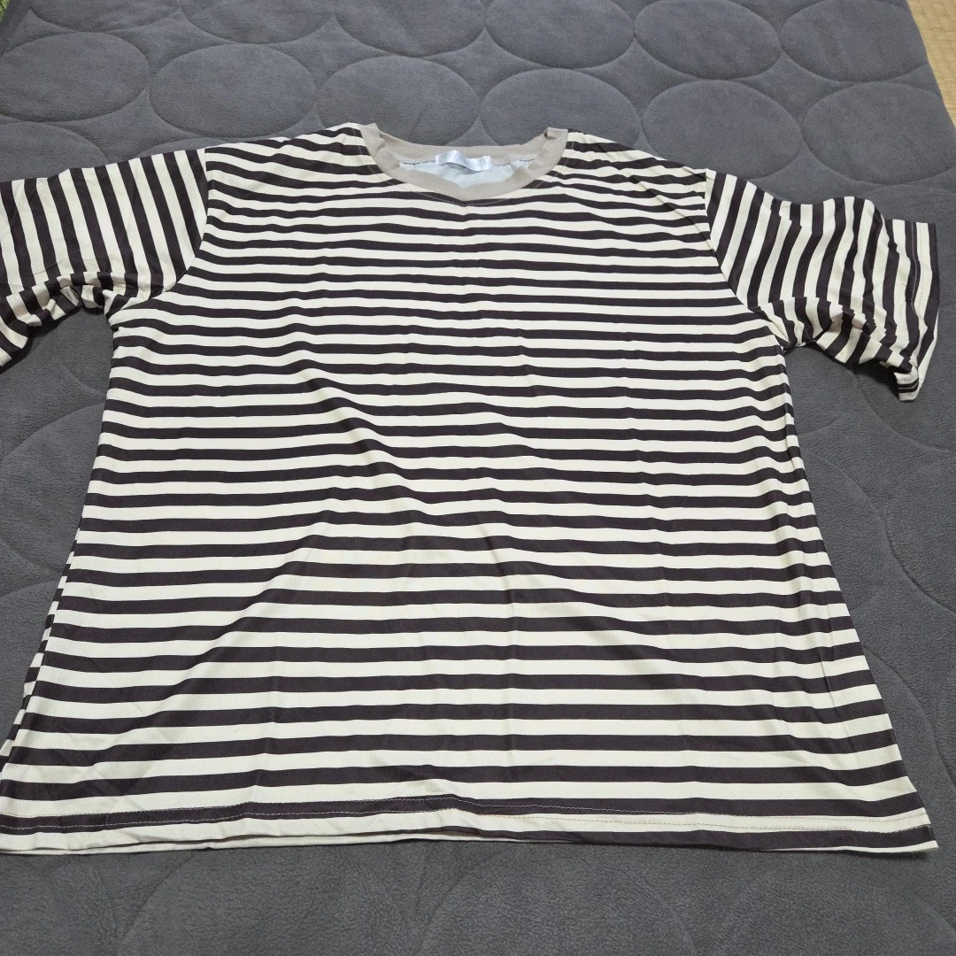 ボーダー柄 半袖Tシャツ