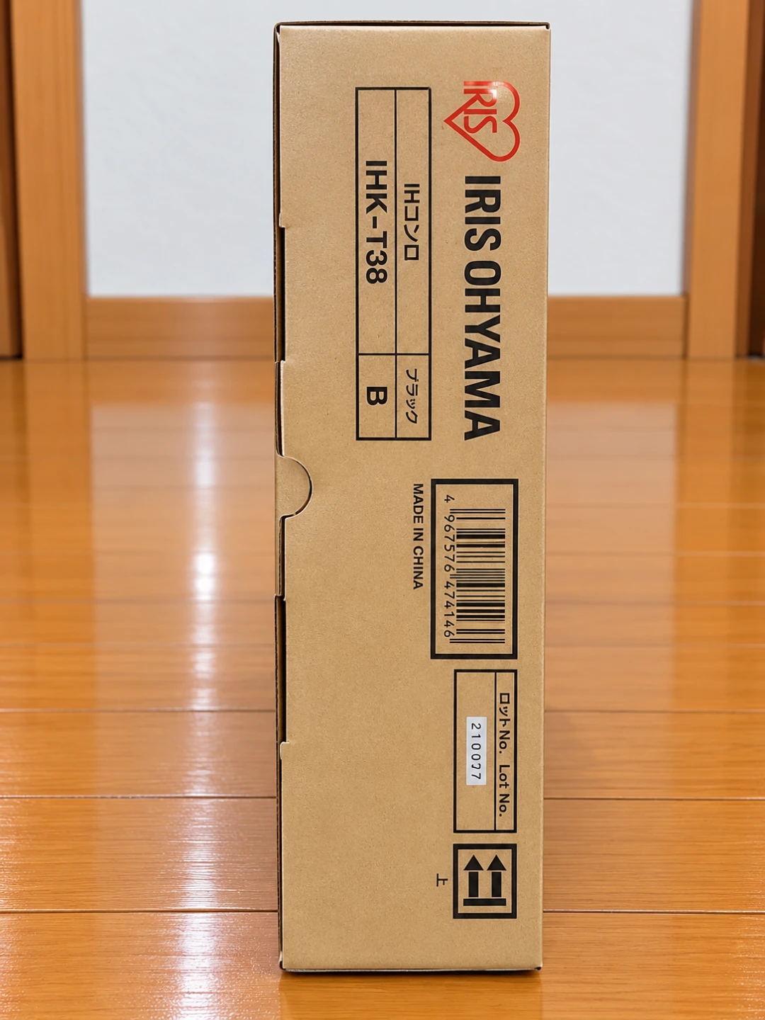 アイリスオーヤマ IHコンロ IHK-T38 ブラックの写真4枚目
