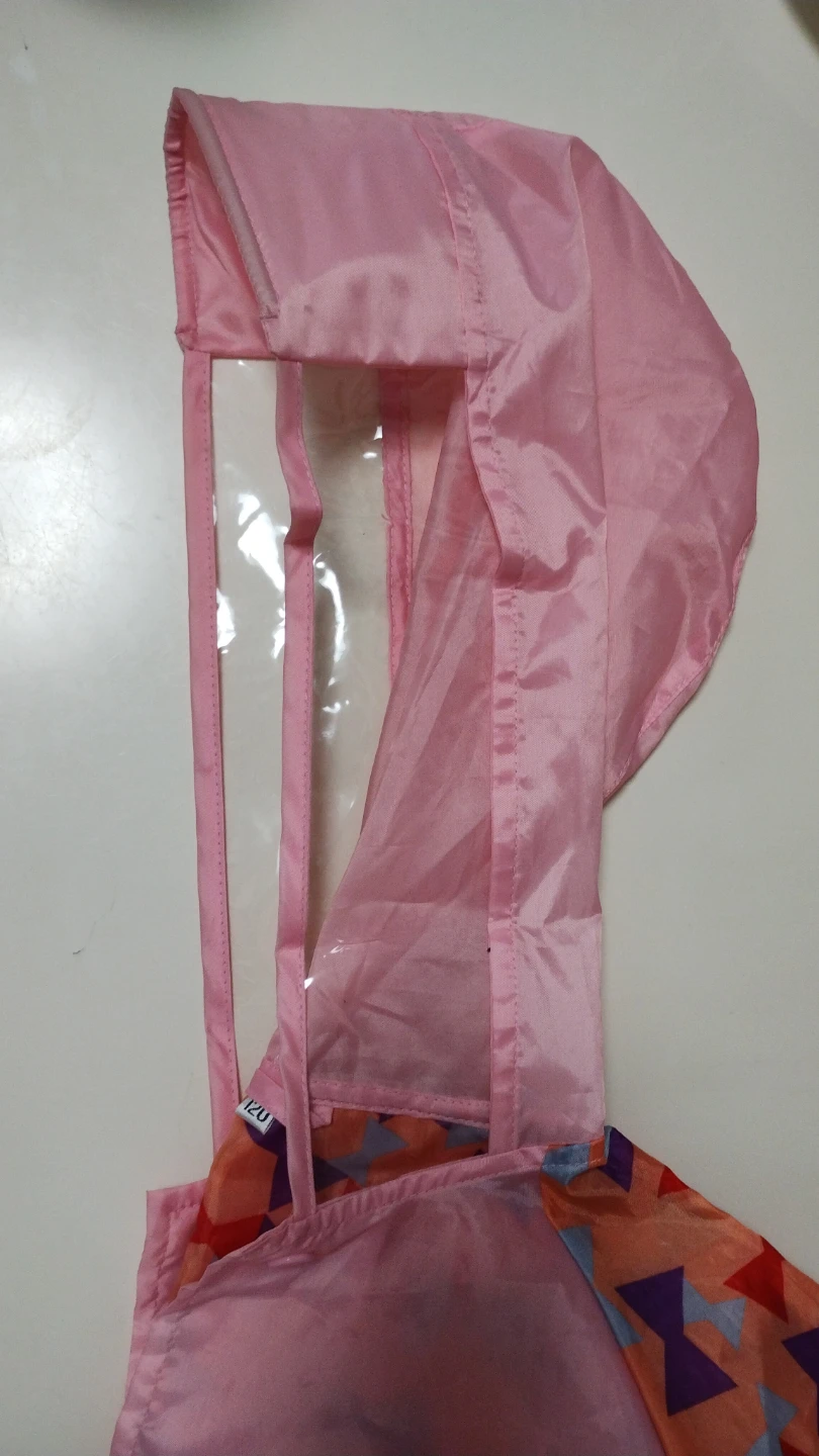キッズ レインコート 120cm ピンクの写真5枚目