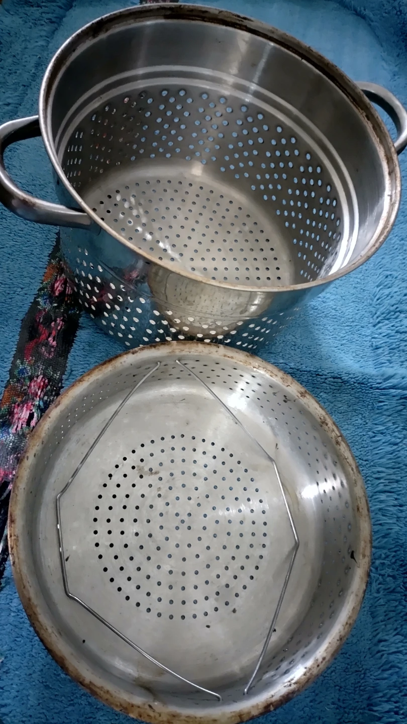 ステンレス製 鍋 蒸し器