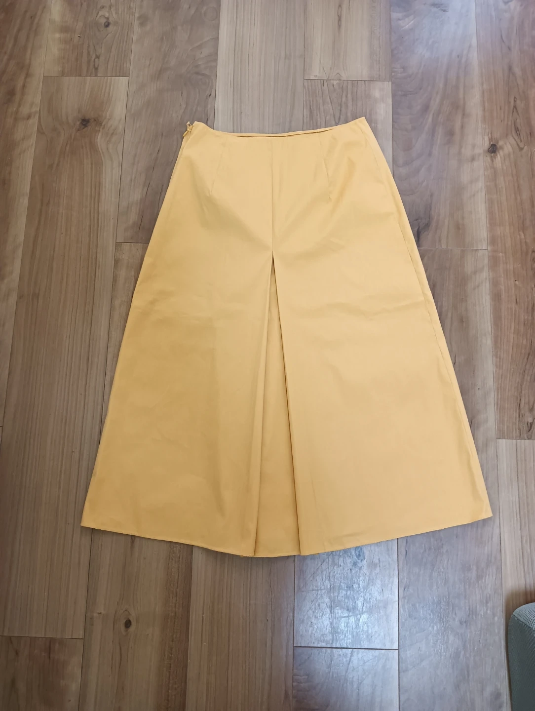 非常に美品。PRADA プラダ コットン ロングフレアスカート