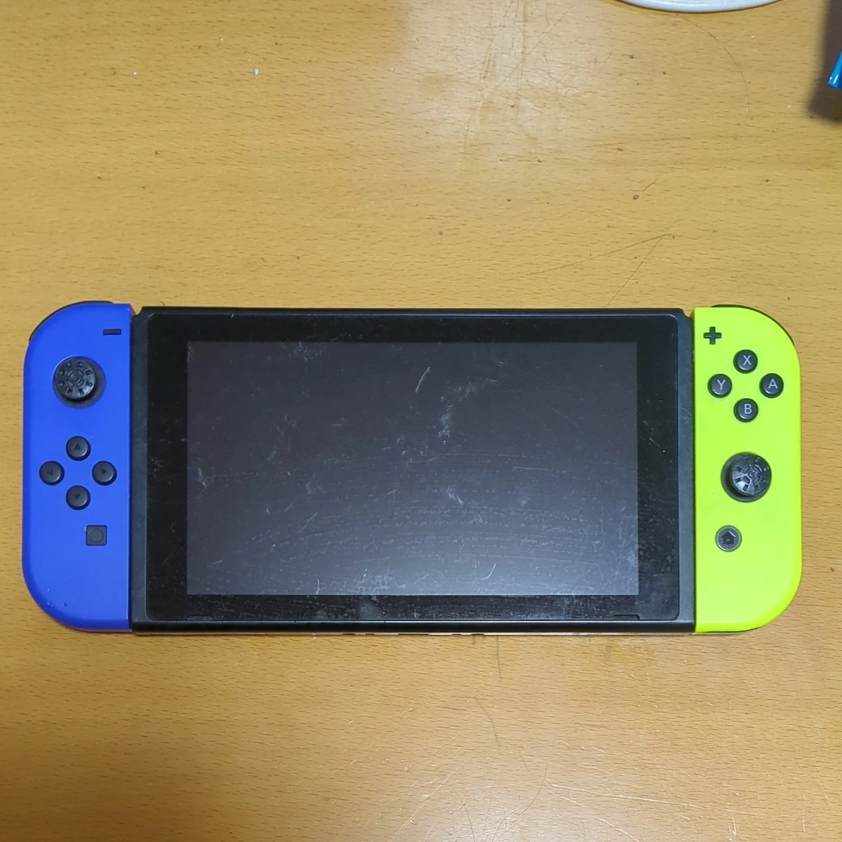Nintendo Switch 本体 ネオンブルー ネオンイエロー ジョイコン 準ジャンク品 B品