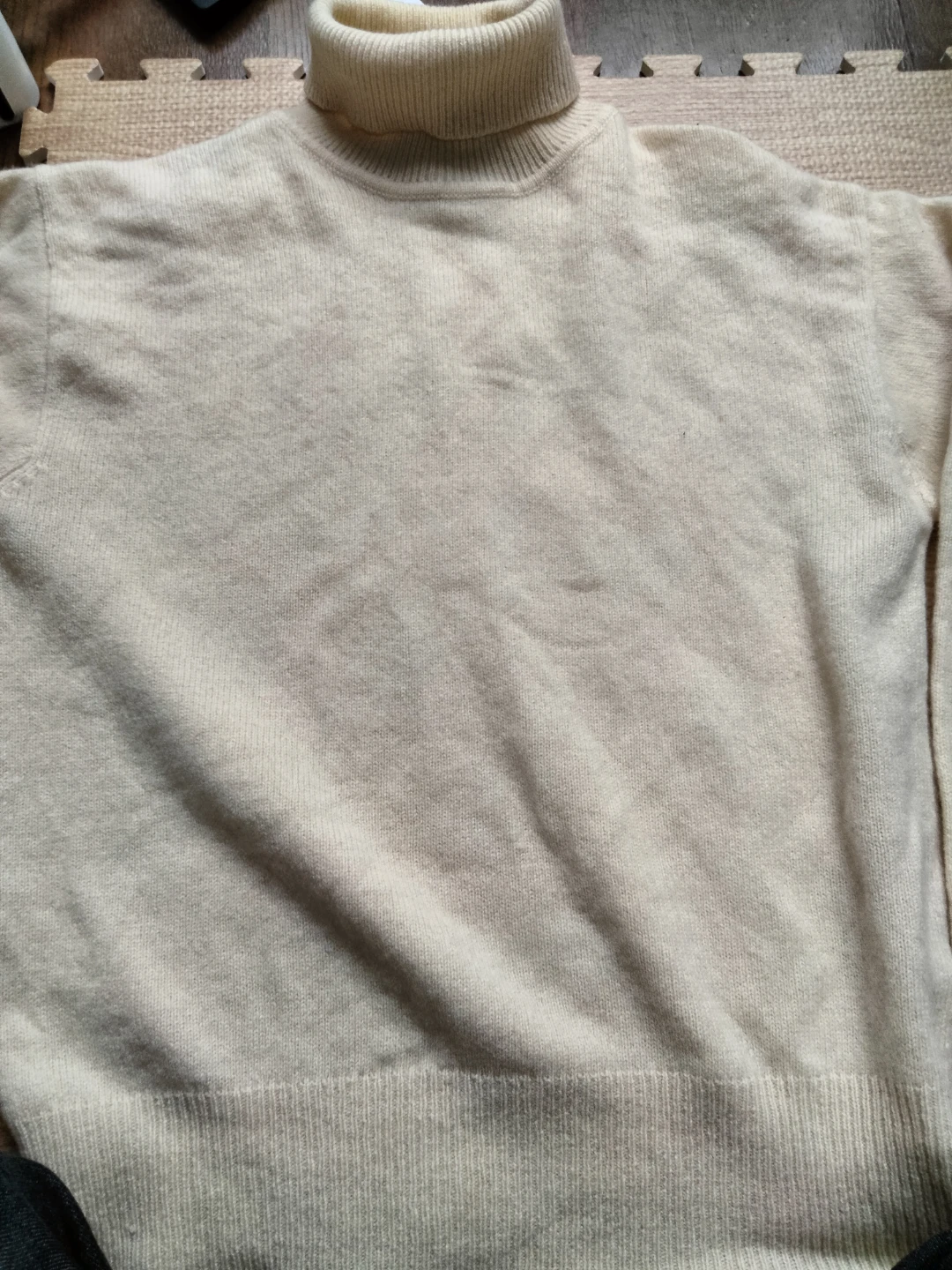 シーエックスカンパニー タートルネックニット クリーム M