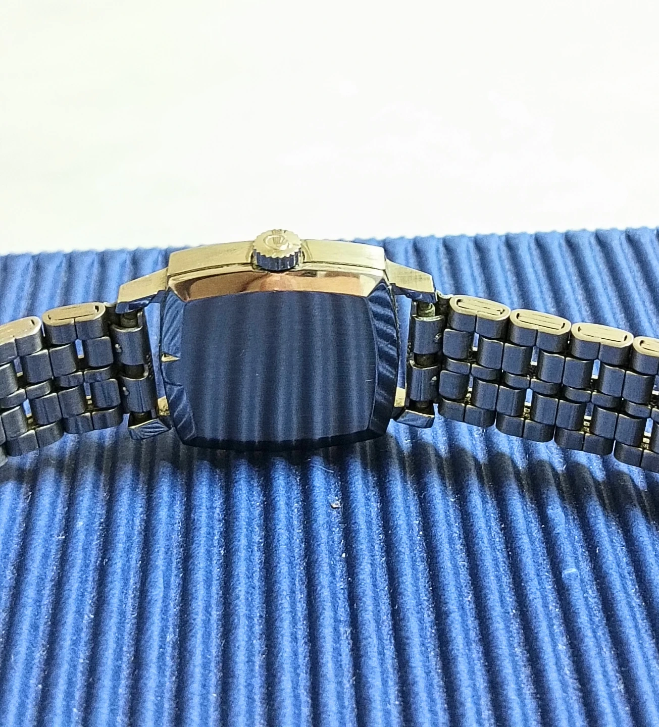美品。OMEGA オメガ ジュネーブ 手巻き式 スクエア 腕時計の写真7枚目