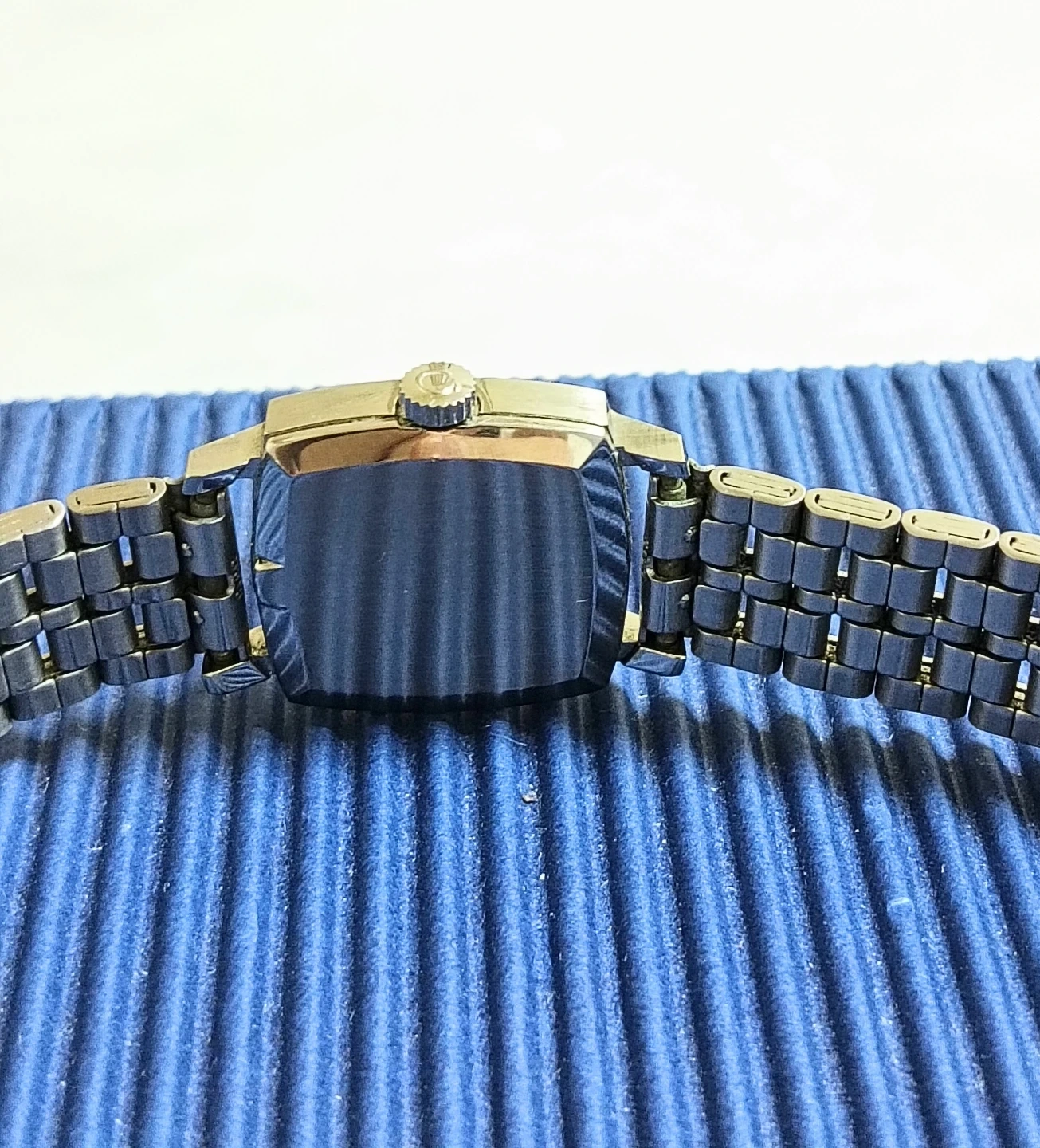 美品。OMEGA オメガ ジュネーブ 手巻き式 スクエア 腕時計の写真7枚目