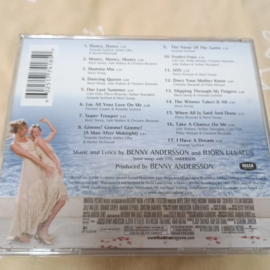 マンマ・ミーア！ サウンドトラック CDの写真2枚目