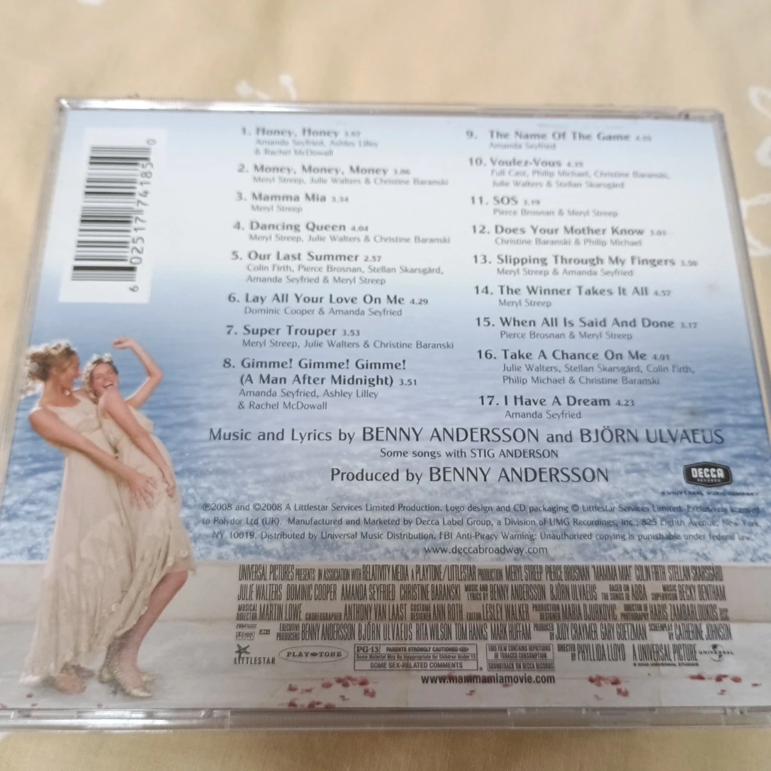 マンマ・ミーア! サウンドトラック CDの写真2枚目
