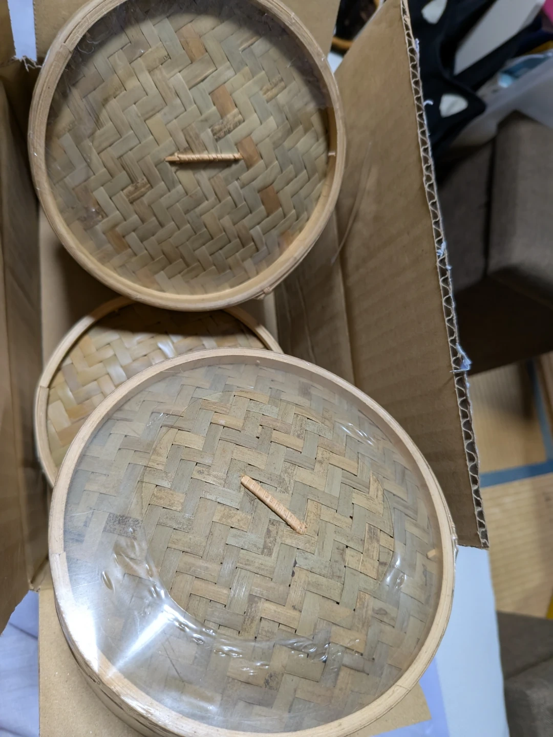 中華せいろ 竹製 蒸し器 セットの写真2枚目