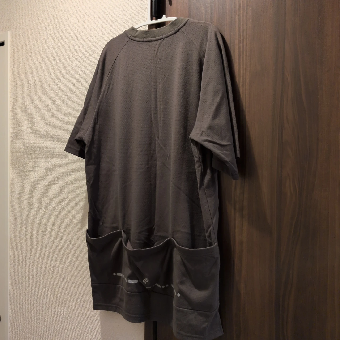 サイクリング用カジュアルシャツ(ネイビー)の写真2枚目