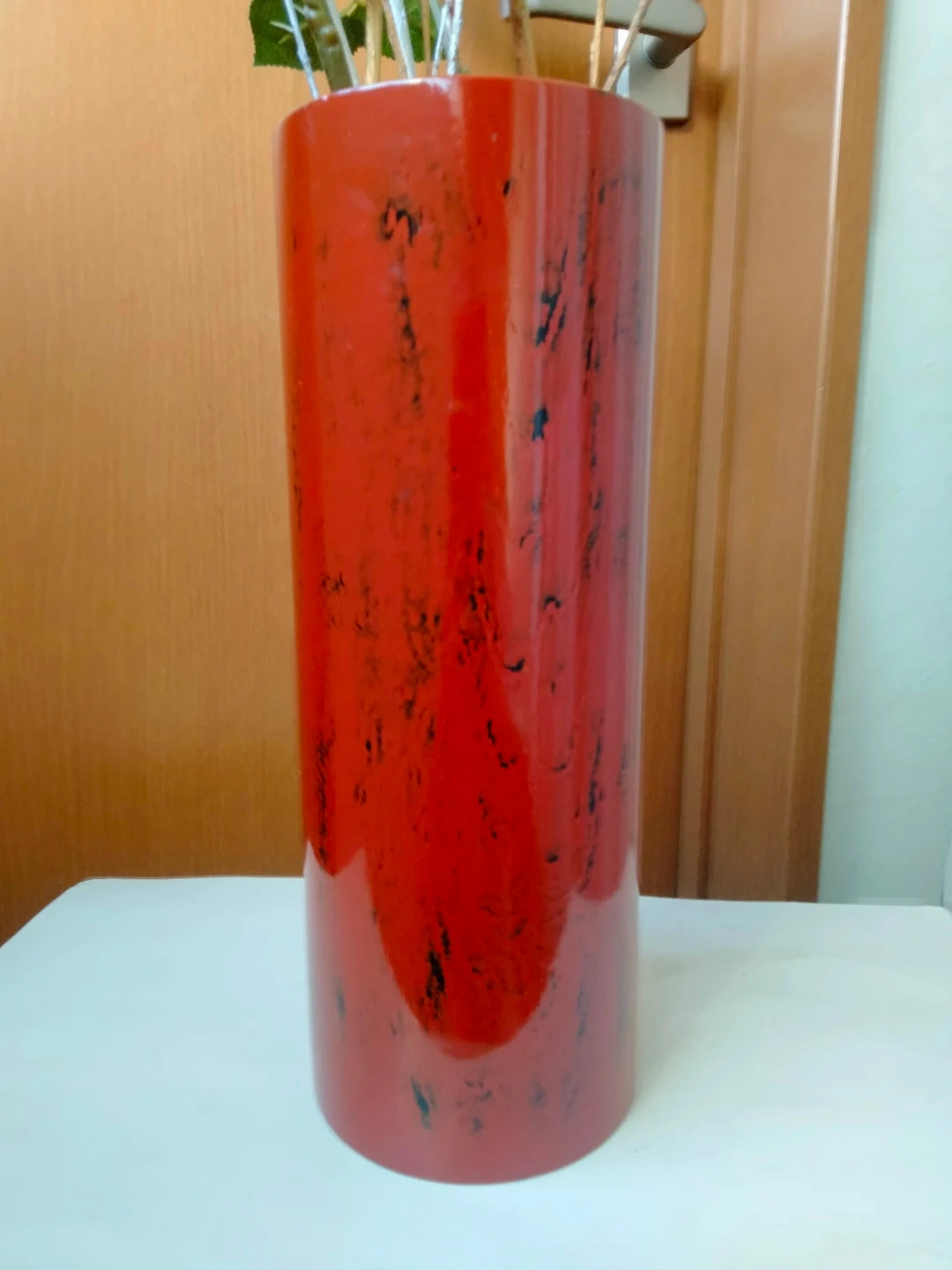 花瓶 フラワーベース 一輪挿し 使用済み 漆器 島安汎工芸製作所 創業大正5年の写真4枚目