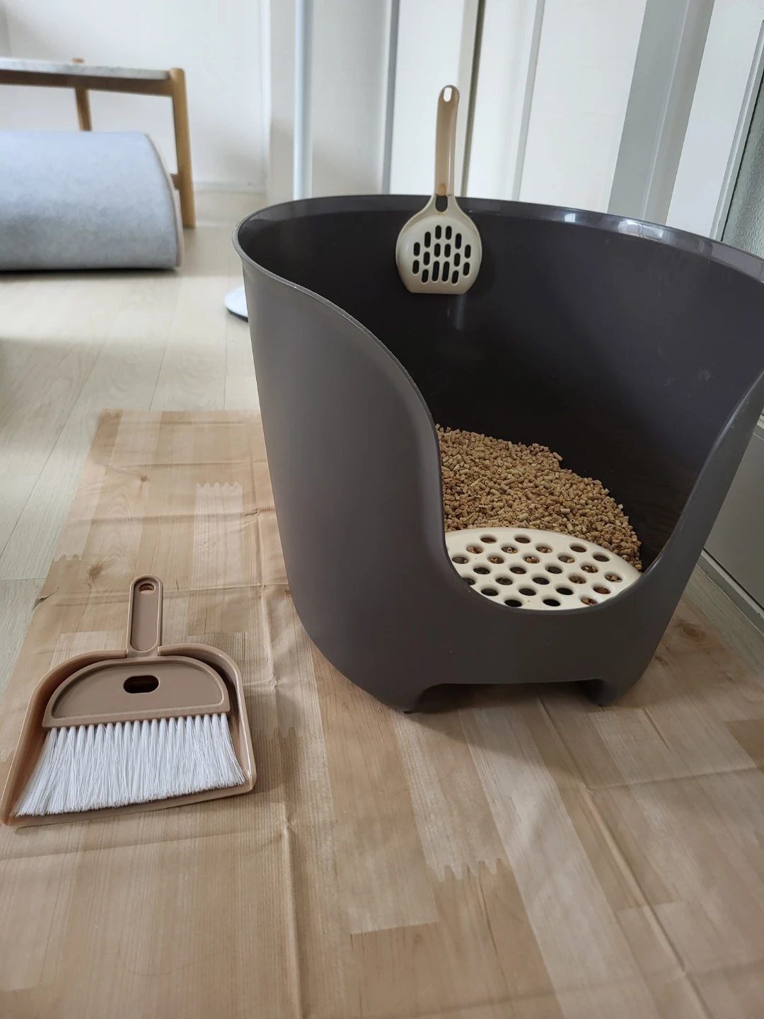 猫用トイレ システムトイレ スコップセット