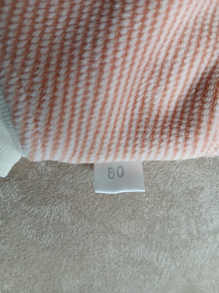 ベビー カバーオール 80cm ピンクの写真3枚目