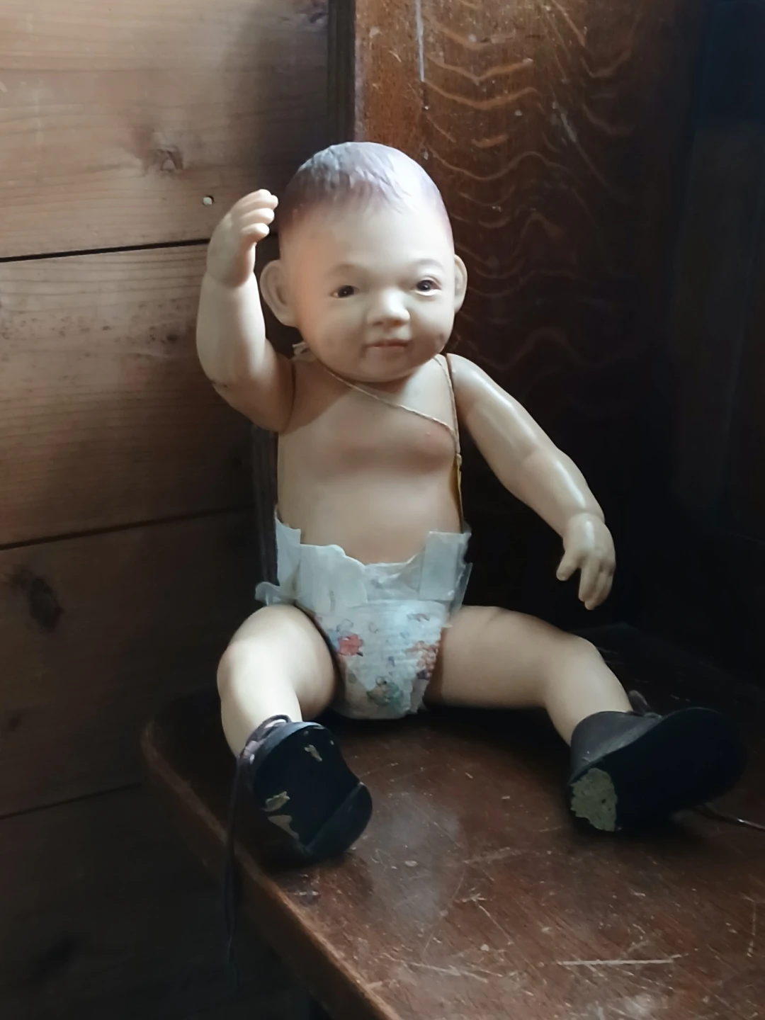 赤ちゃんの人形 お風呂入れ練習用 飾りもOK