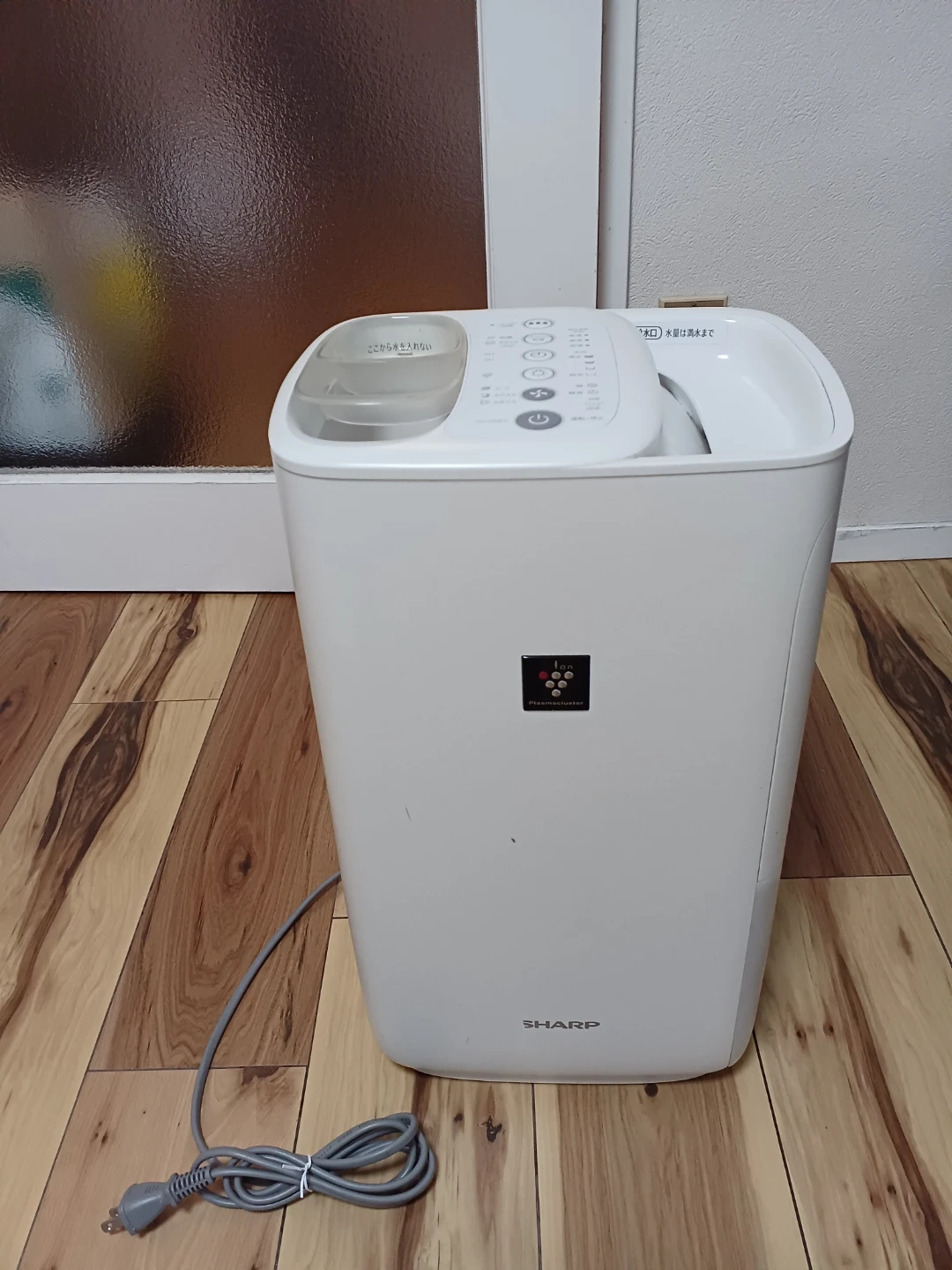 【完動品】シャープ・プラズマクラスター 加湿機 HV-J55E7-W