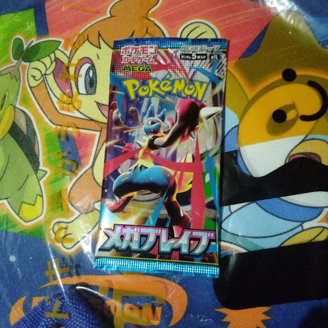 ポケモン ポッチャマ バッグ メガブレイブカード1パック付きの写真3枚目
