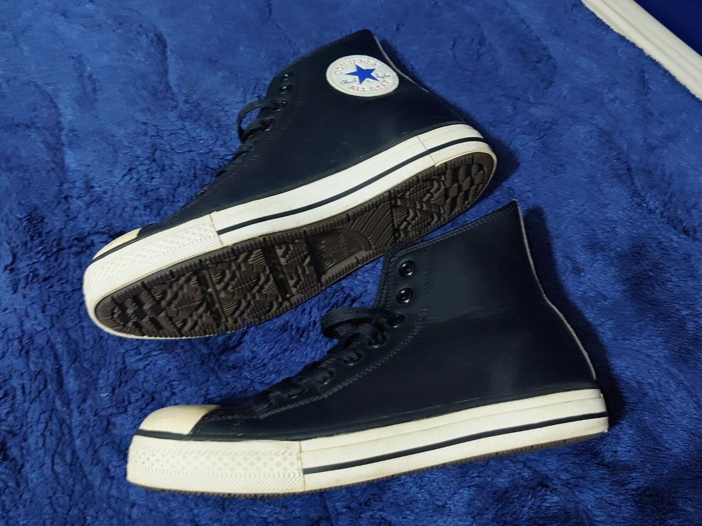 CONVERSE コンバース オールスター ハイカット 黒 24cm USED品の写真2枚目