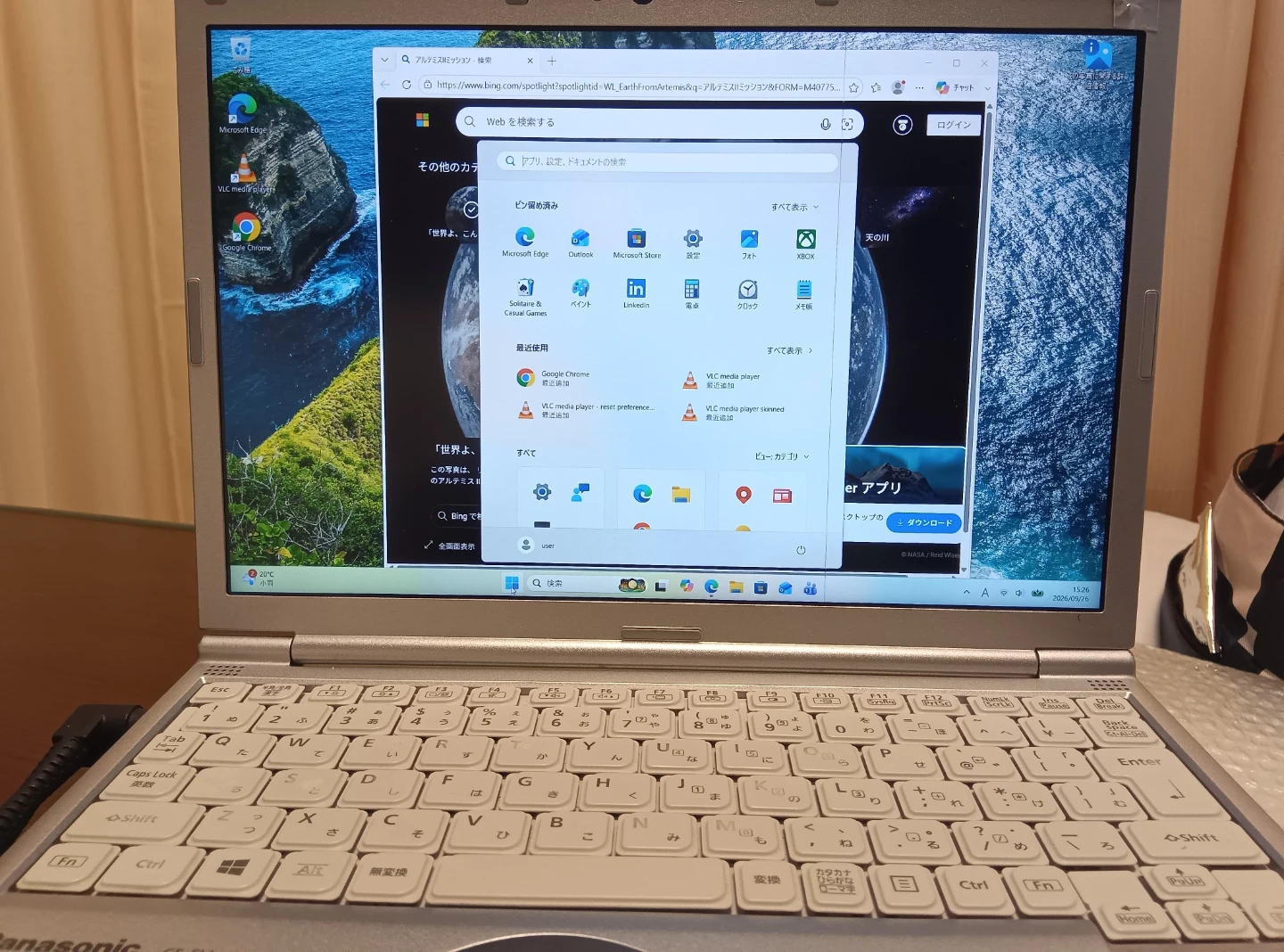 パナソニック ノートPC Core i5 16GBの写真4枚目