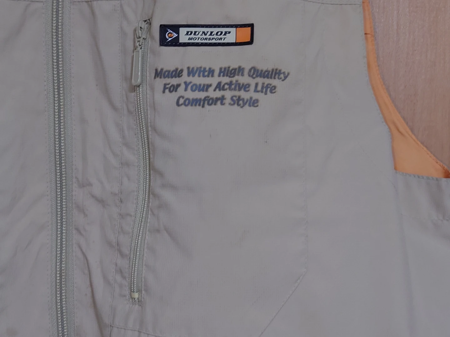 DUNLOP ダンロップ ベスト Mサイズ リバーシブル USED品の写真3枚目