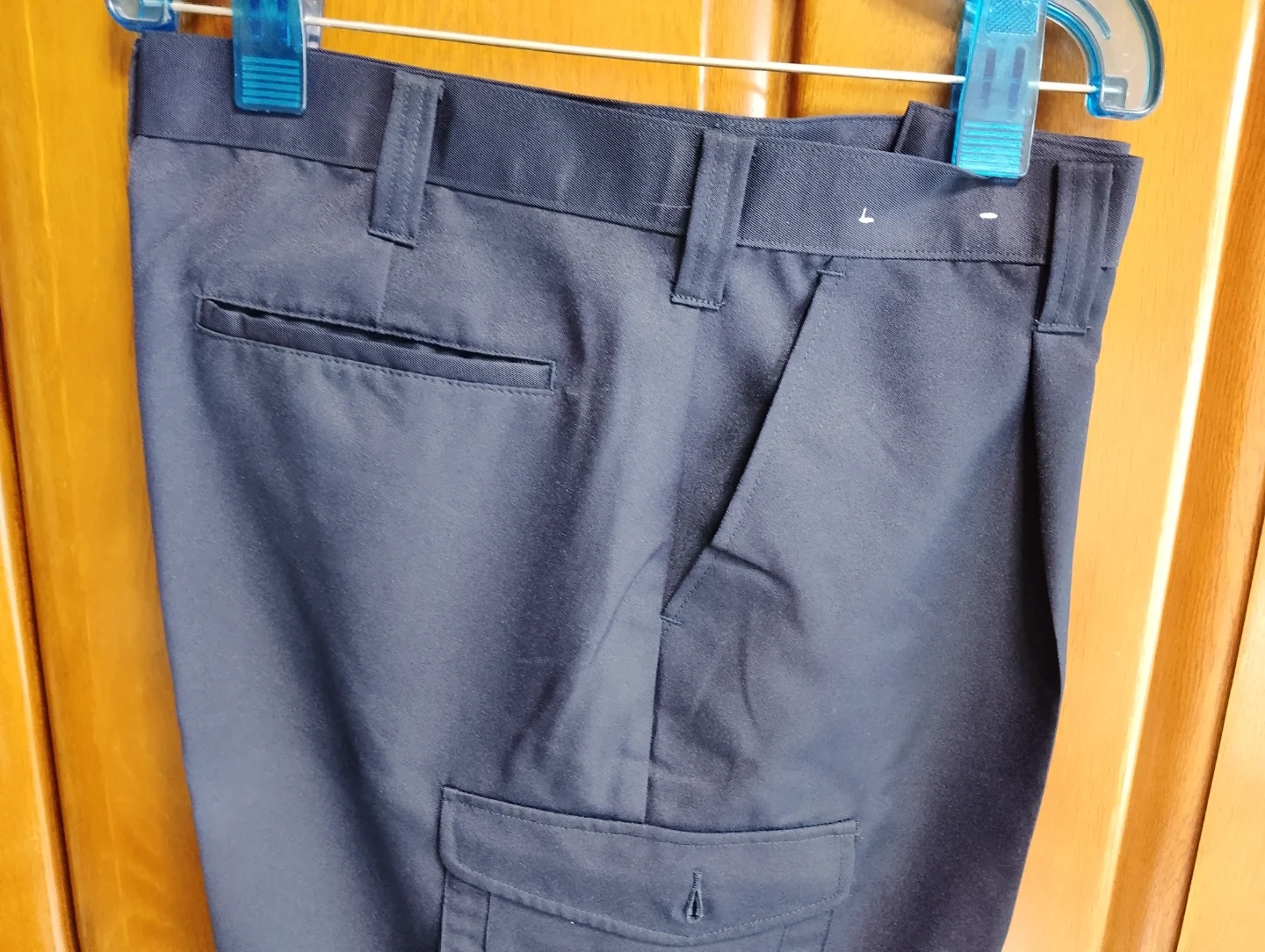 ワークパンツ カーゴパンツ 91cm 濃紺★未使用の写真4枚目