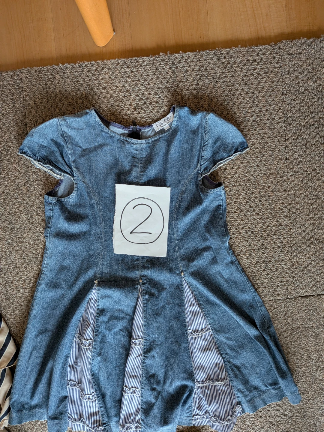 【女児130cmワンピース 4点セット】 まとめ売りの写真2枚目