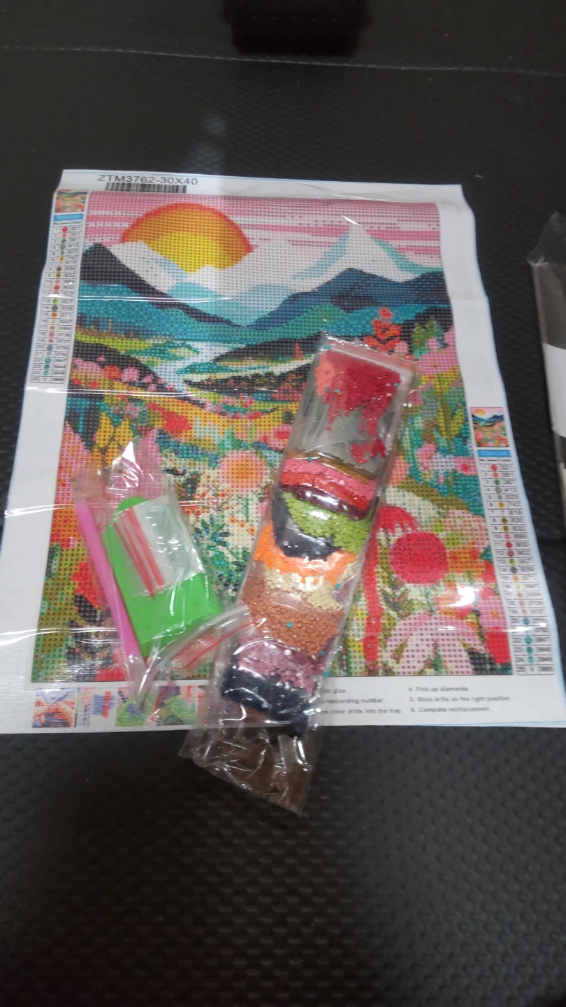 ダイヤモンドアートキット 30×40cm 風景