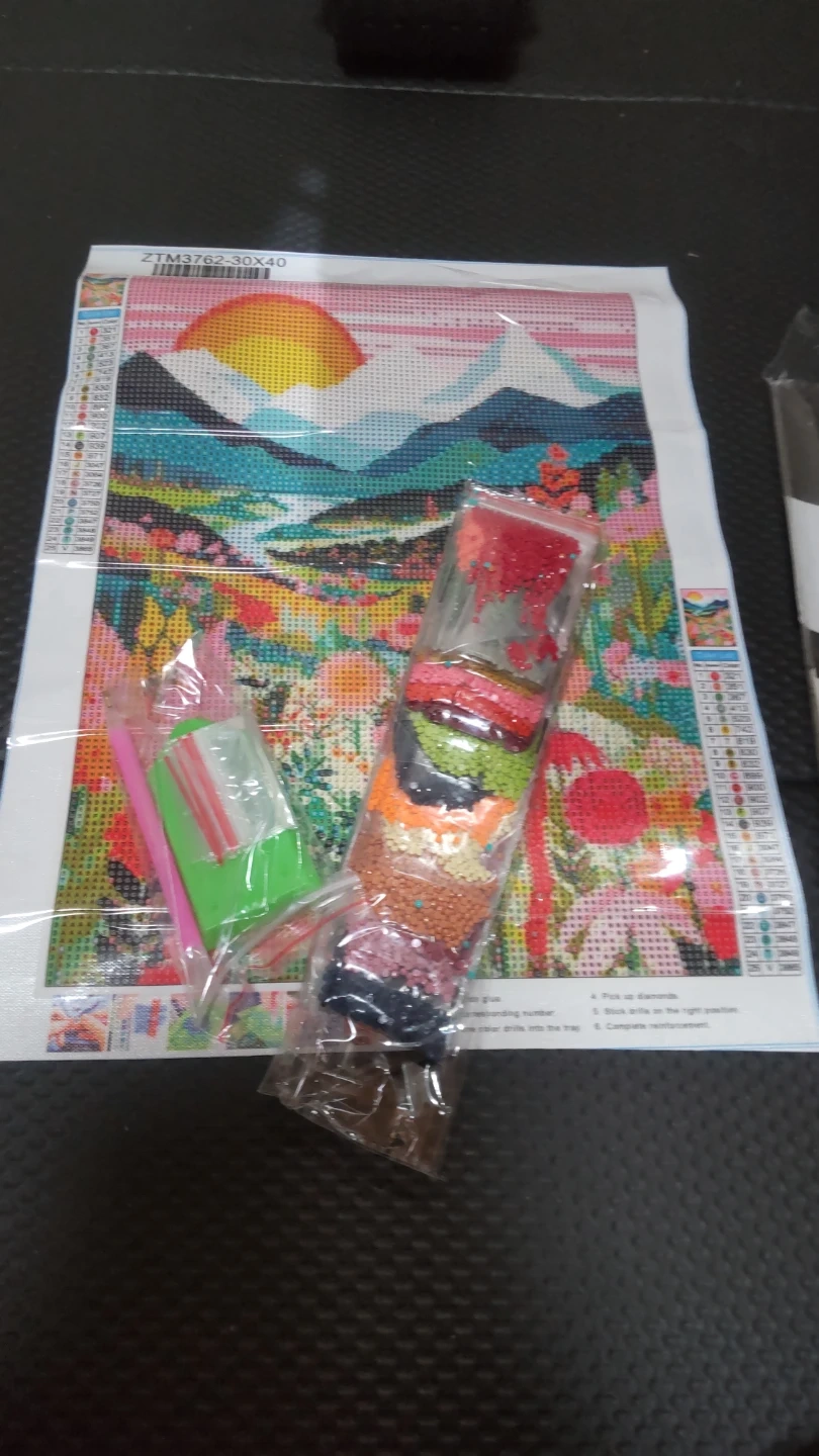 ダイヤモンドアートキット 30×40cm 風景