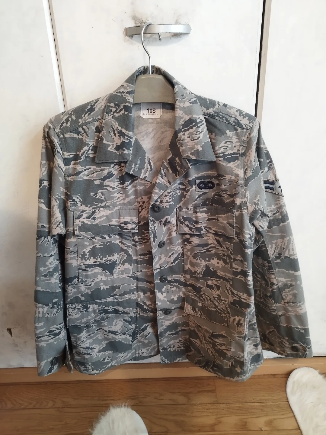 米軍実物 エアフォース 迷彩柄 ジャケット 10S