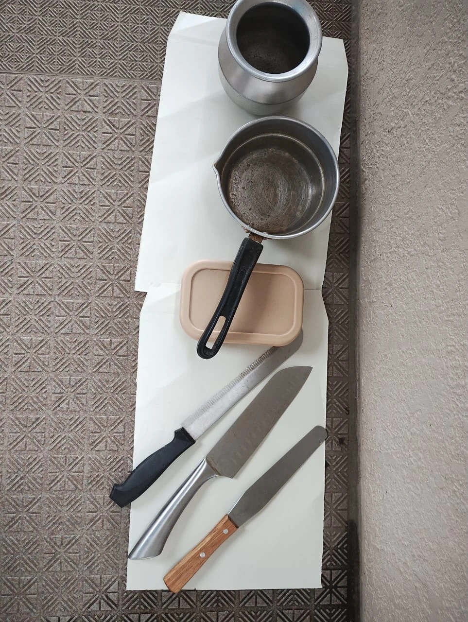 調理器具セット 鍋 ソースパン 包丁 まな板の写真2枚目