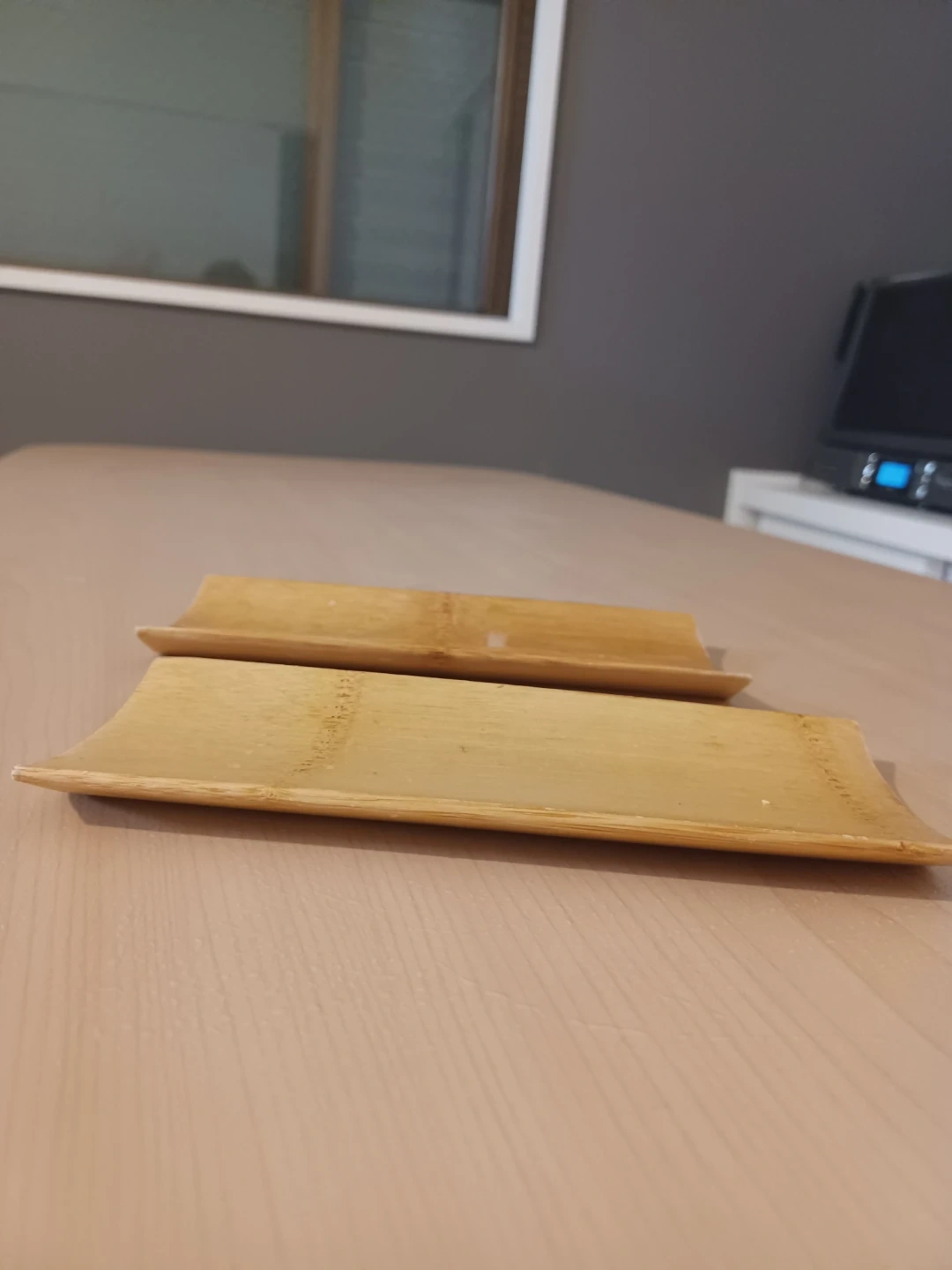 竹製トレイ 2枚セット