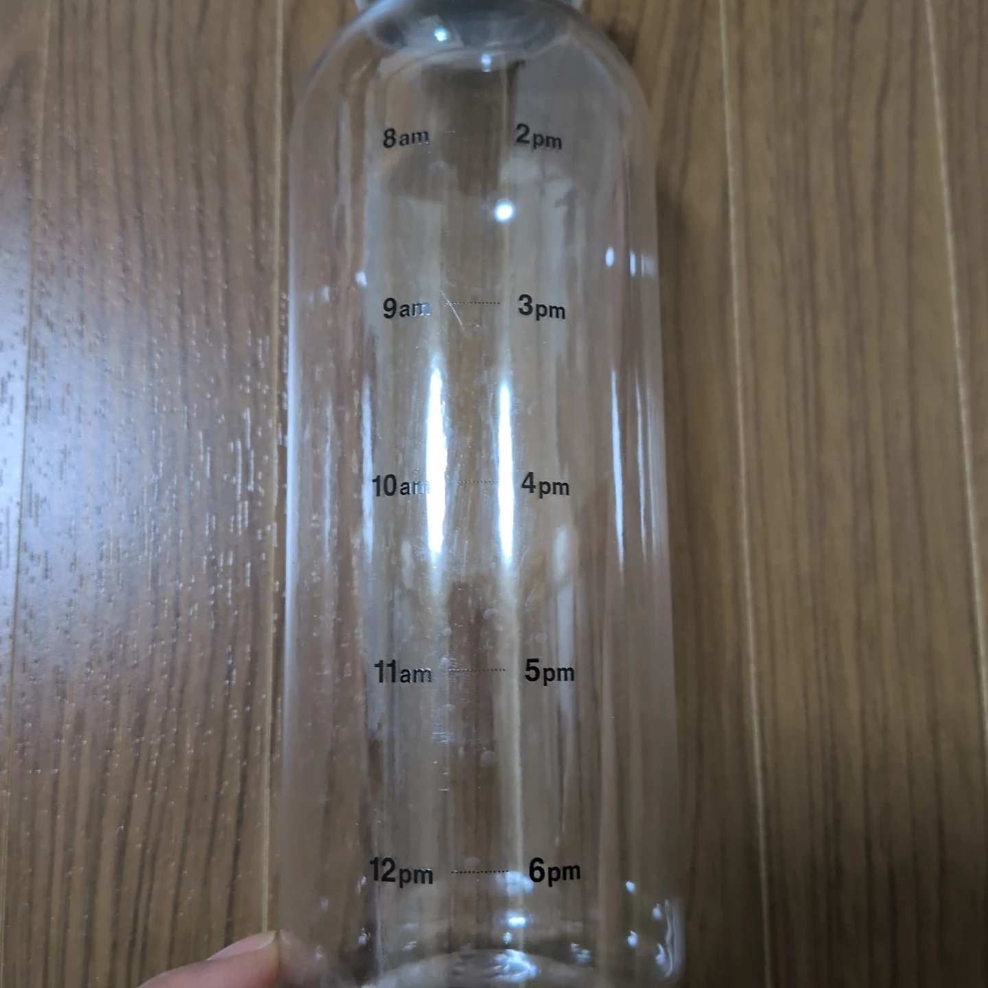 タイムマーカー付き クリアボトル タイムボトルの写真2枚目