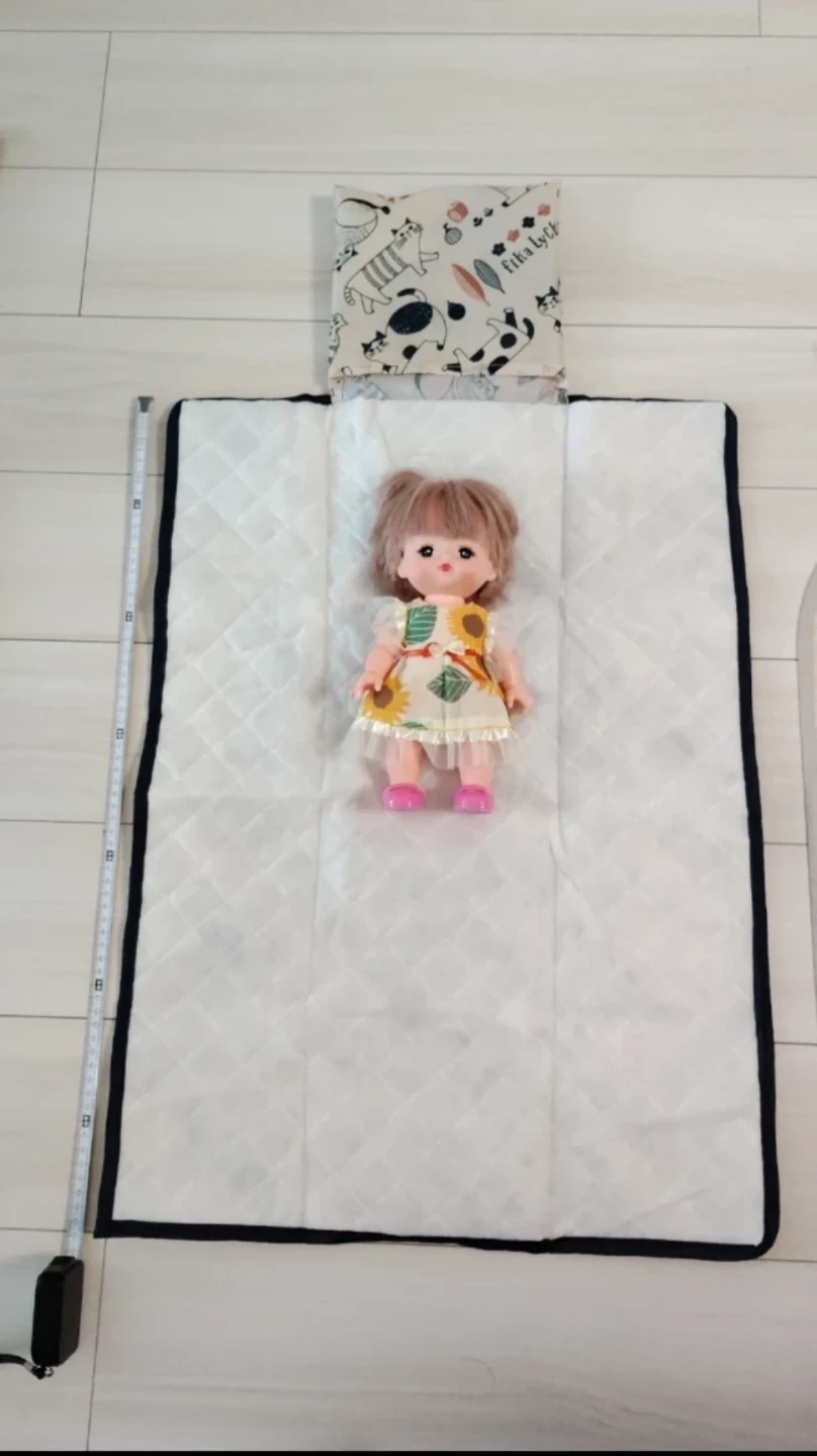 【未使用品】オムツ替シート　ネコ柄の写真3枚目