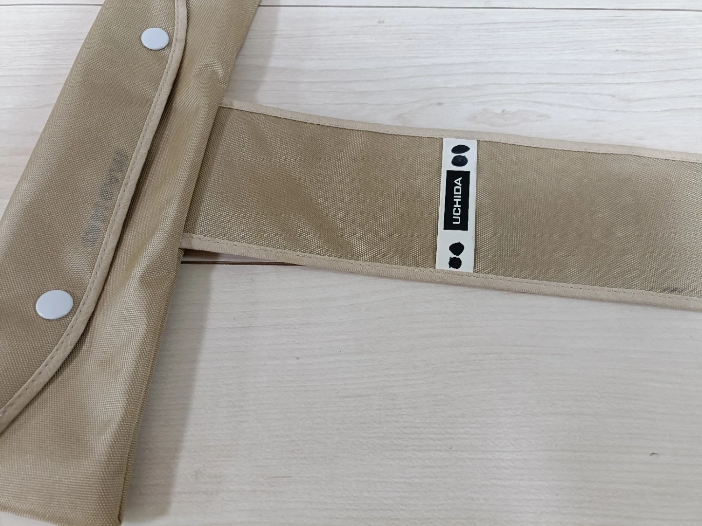 【ウチダ】T型定規 60cm 両縁透明 ケース付き(記名消してます)の写真5枚目