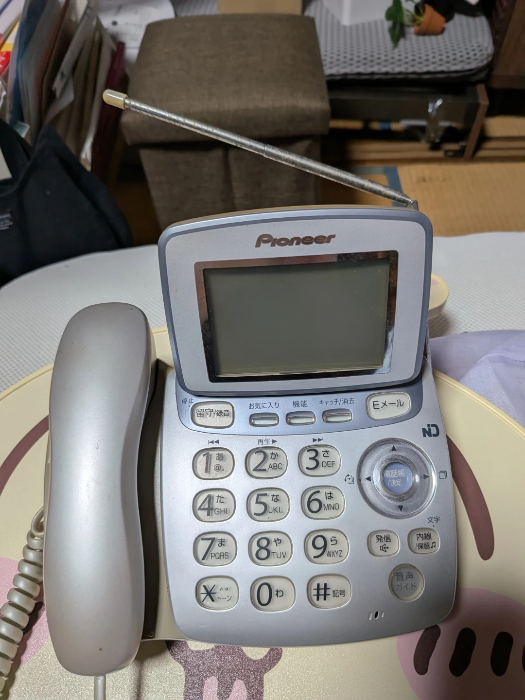 パイオニア デジタルコードレス電話機 親機子機2台の写真5枚目