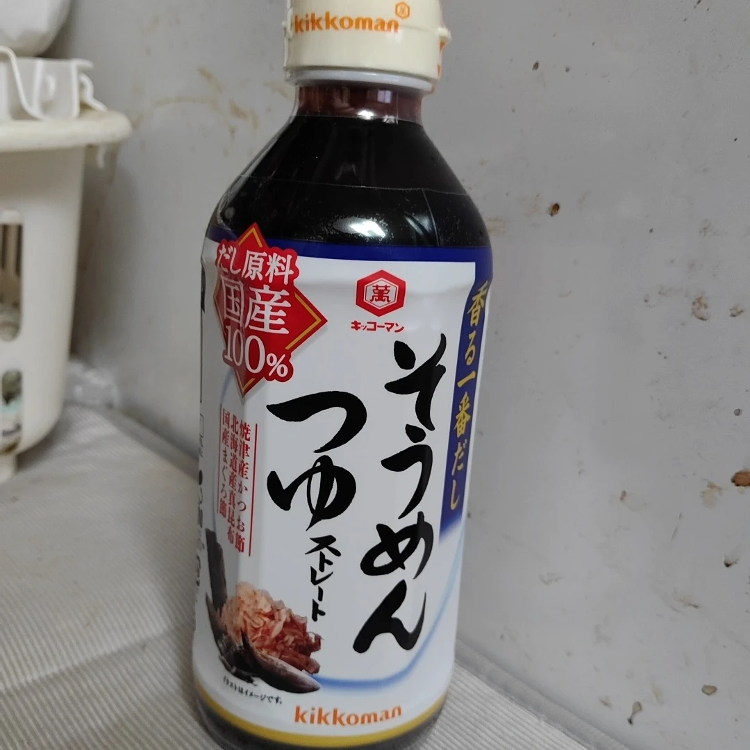 キッコーマン そうめんつゆ ストレート 500ml