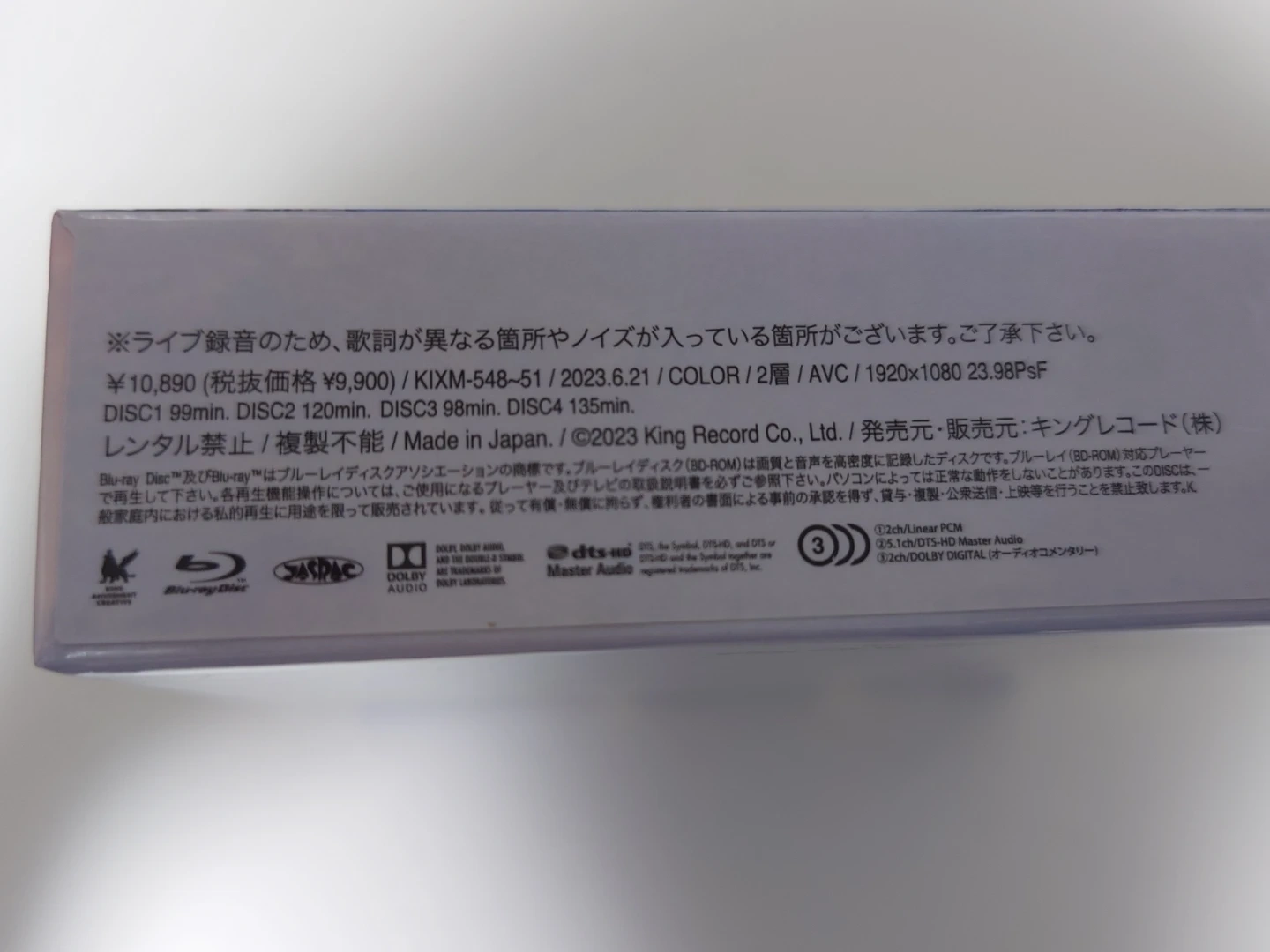 NANA MIZUKI LIVE HEROES 水樹奈々 Blu-ray ブルーレイの写真3枚目