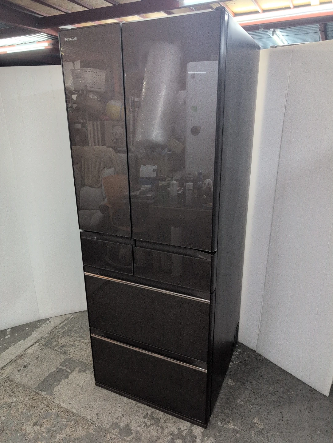 日立 冷蔵庫 R-HW60K 602L 2019年製 大容量 ファミリーサイズの写真2枚目