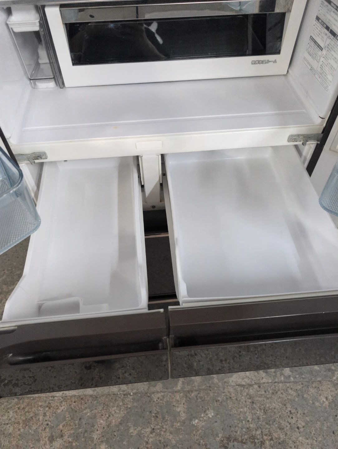 日立 冷蔵庫 R-HW60K 602L 2019年製　大容量　ファミリーサイズの写真4枚目