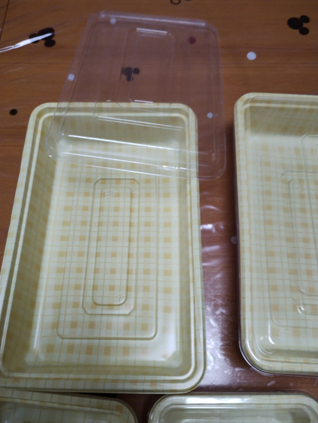 新品未使用★お弁当箱プラスチック容器 5個セットの写真4枚目