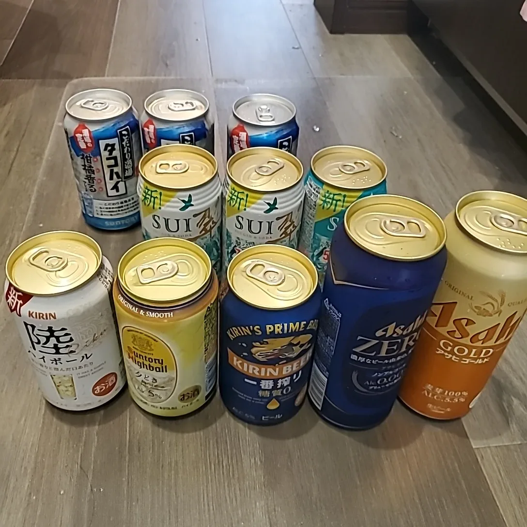 新品未開封！ビール、タコハイ、SUI翠、ハイボールなど！