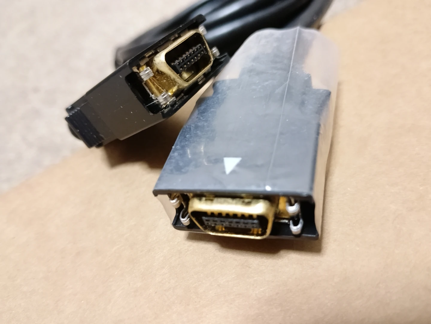 D端子映像用接続ケーブル 1.4m金メッキ