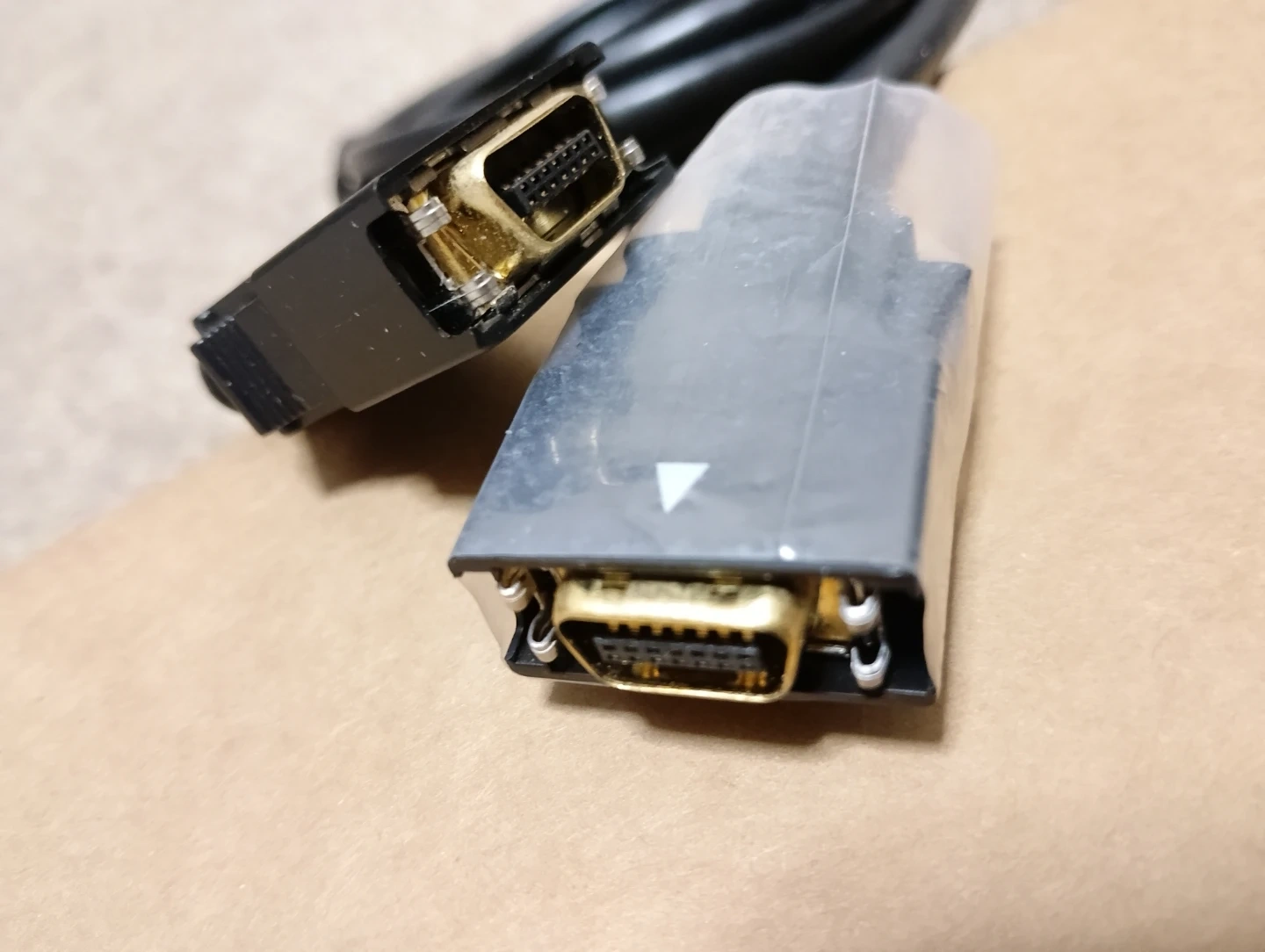 D端子映像用接続ケーブル 1.4m金メッキ