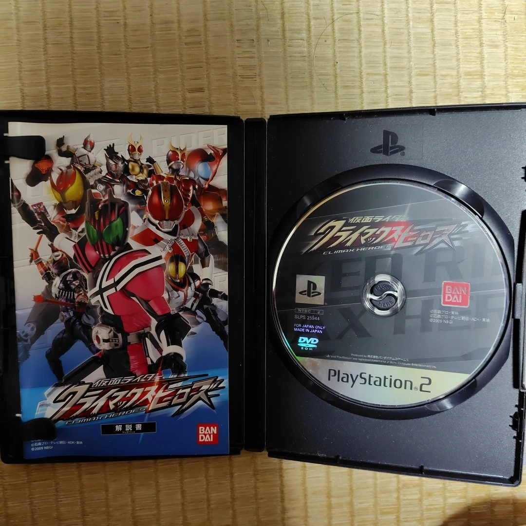 PS2 仮面ライダー クライマックスヒーローズ(中古)の写真3枚目