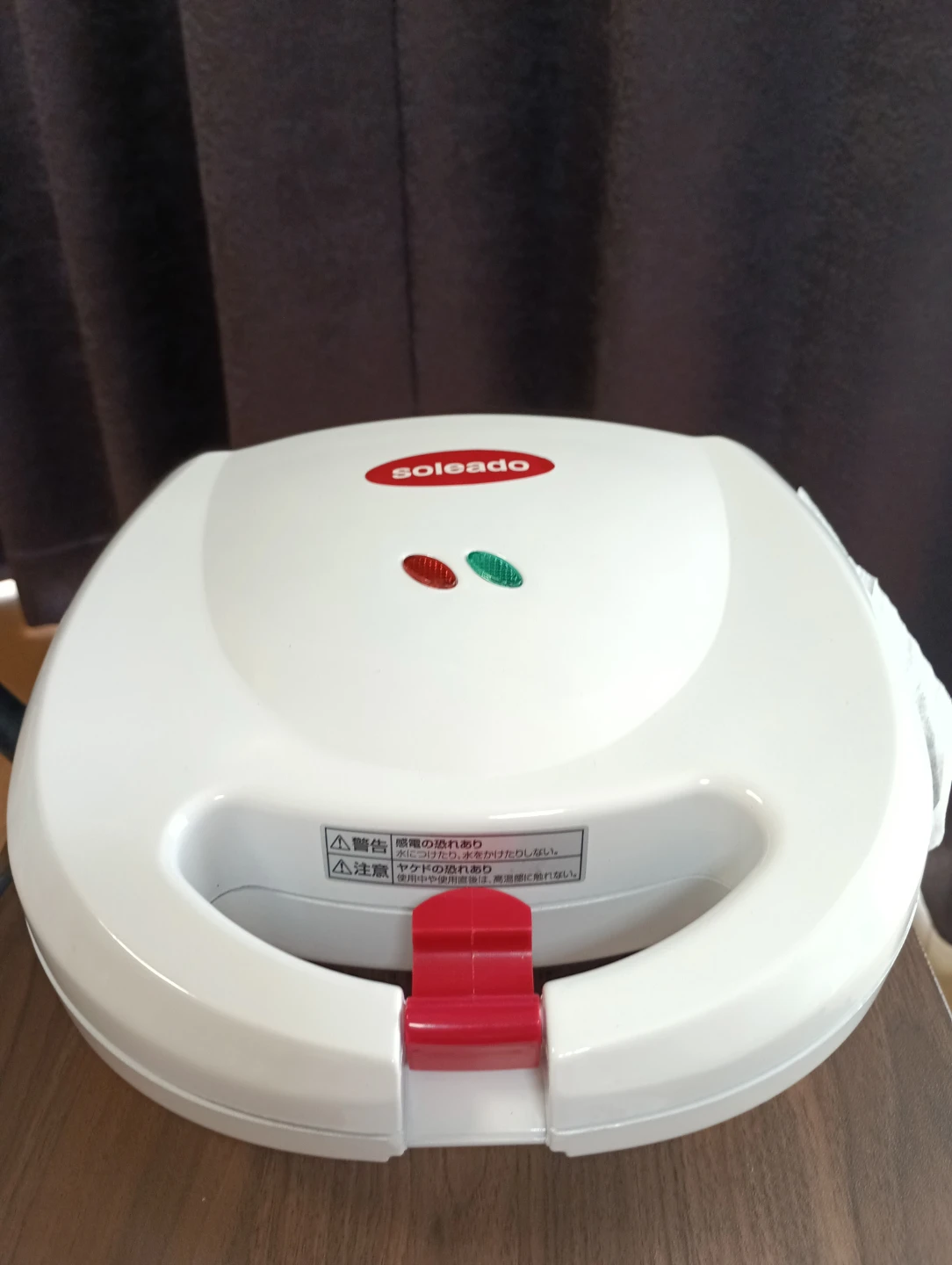 ソレアード ホットサンドW MHS-521の写真2枚目