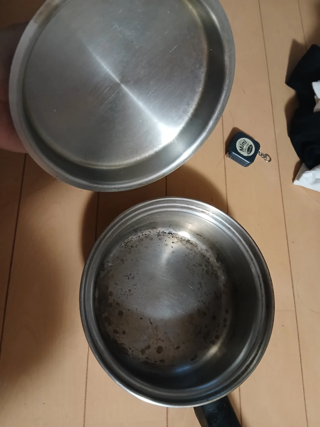 定価7500アムウェイ ソースパン ステンレス鍋 蓋付きの写真2枚目