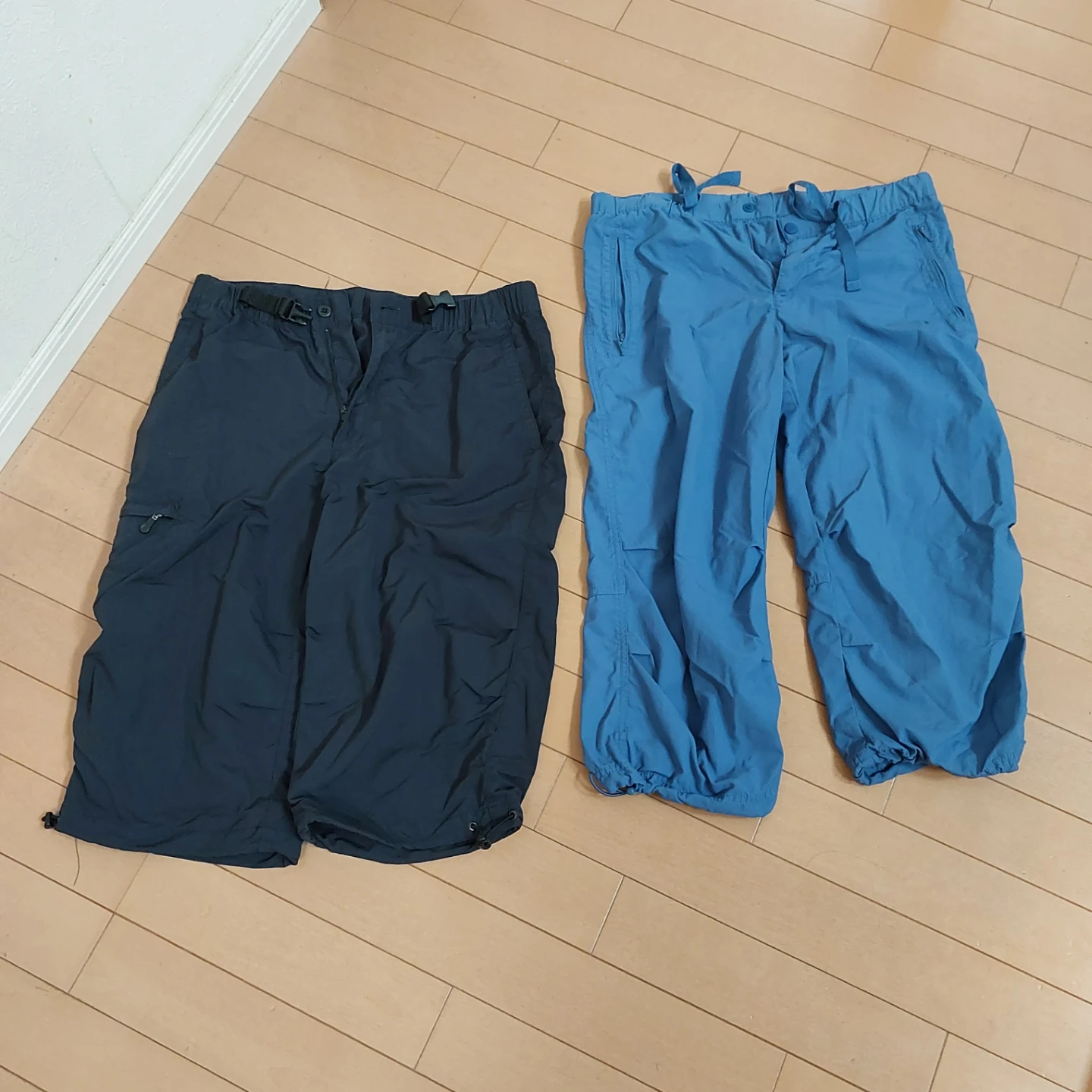 ユニクロ ナイロンハーフパンツ 2点セット